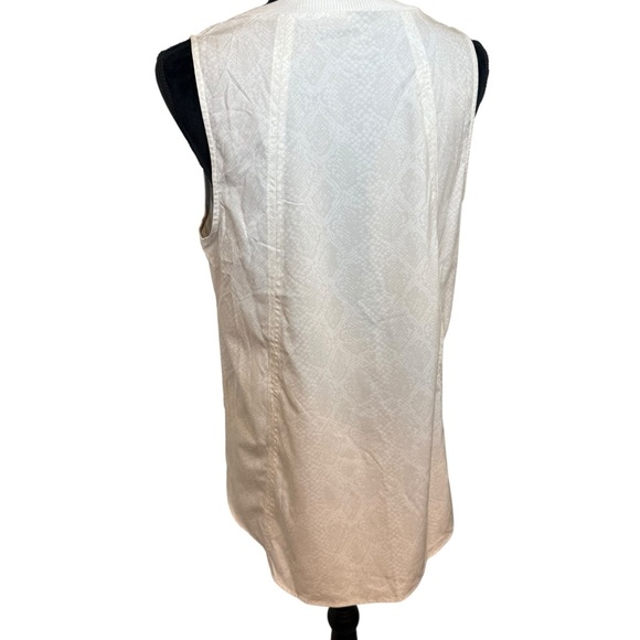 Athleta | White / Tan | Zephyr Print Tank Top | Sz M - Picture 6 of 11